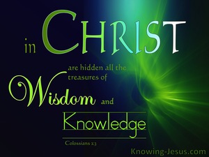 Colossians 2:3